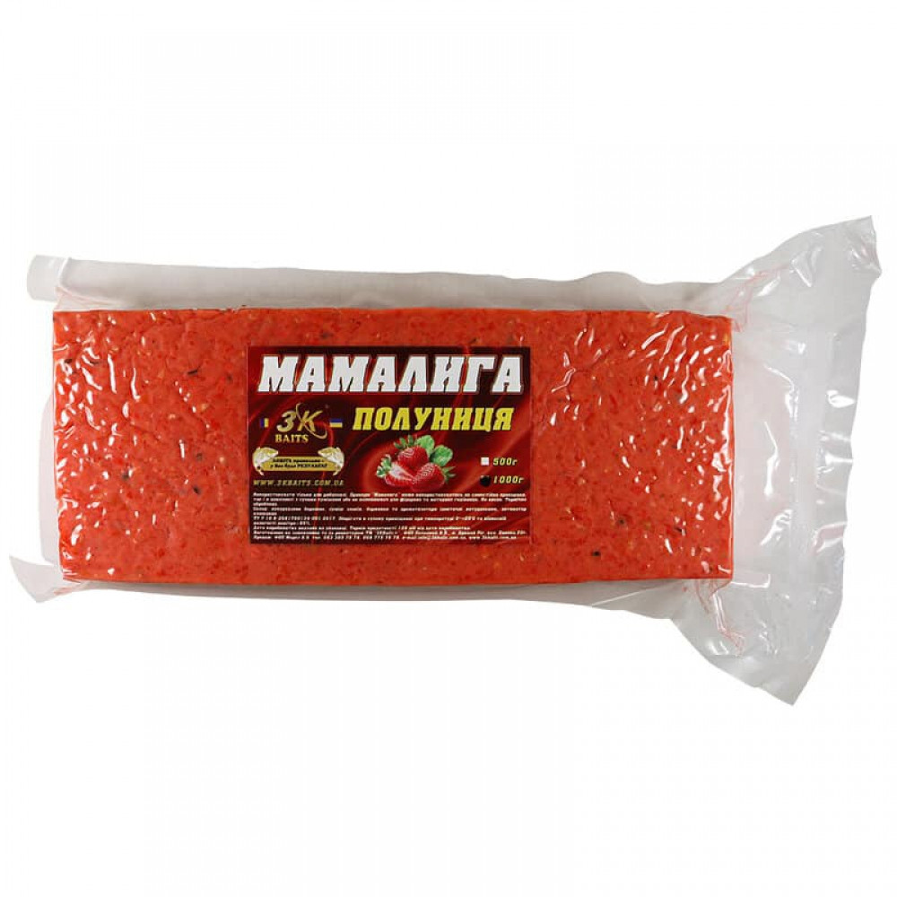 Мамалига 3KBaits полуниця 1000г (3к00006), фото 1