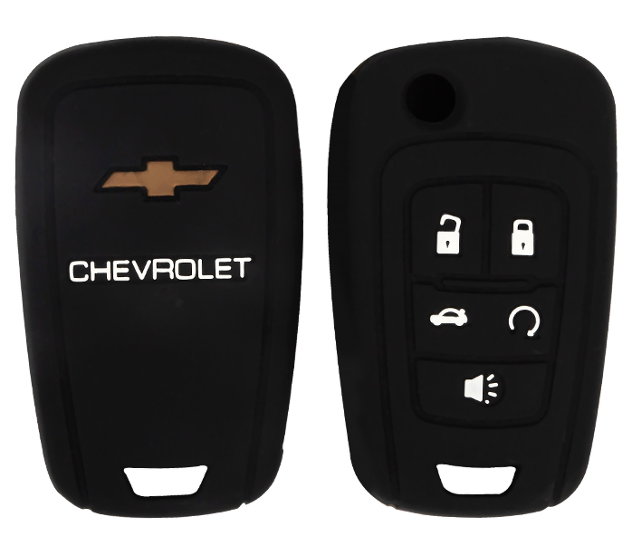 Силиконовый чехол для ключа Chevrolet Aveo Cruze Orlando Captiva Tracker tahoe Malibu Volt Colorado Chevy Spar - фото 1 - id-p775941820