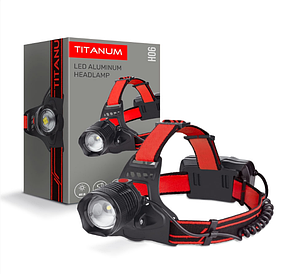 Налобний світлодіодний ліхтарик TITANUM TLF-H06 800Lm 6500K