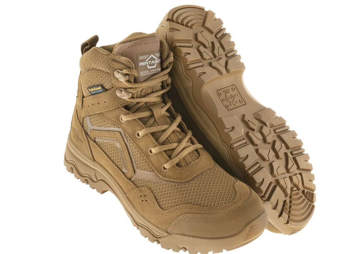 Ботинки Pentagon Scorpion Suede V2 6" Coyote