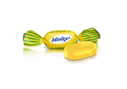 Карамельні цукерки Roshen Mintex + Lemon зі смаком м'яти та лимона 250 грамів