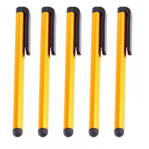 Стилус для ємнісних екранів Value S0542x5 5шт жовтий