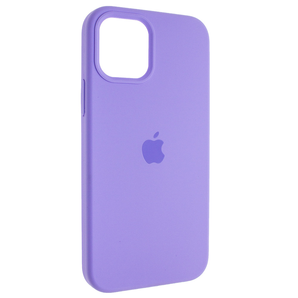 Чохол Silicone case iPhone 12Pro Max Elegant purple