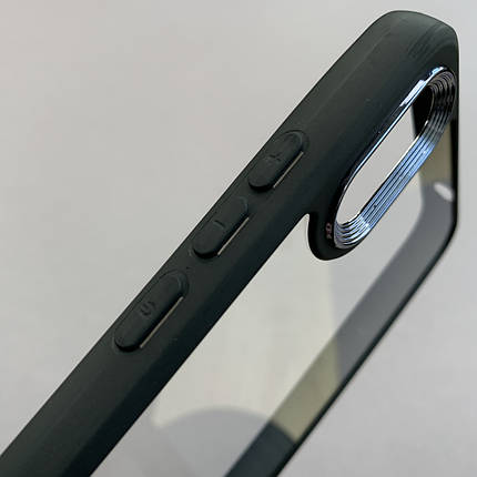 Чохол для Xiaomi Redmi 9А прозорий з бортиком для камери чохол на телефон сяомі редмі 9а чорний k6h, фото 3