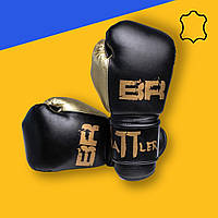 Боксерские перчатки Battler 10 унций натуральная кожа