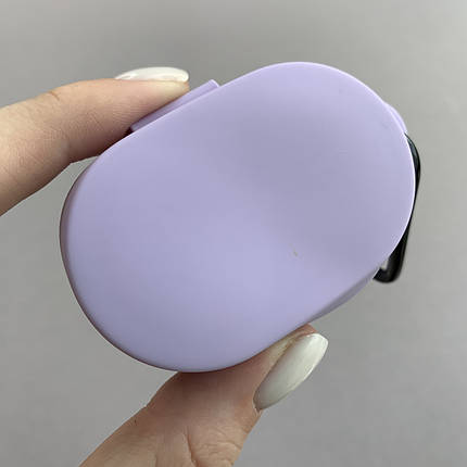 Чохол для навушників Xiaomi Redmi AirDots силіконовий футляр для навушників сяомі аірдотс бузковий rdt, фото 1