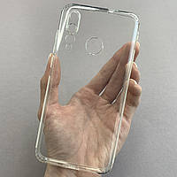 Чехол для Huawei Nova 4 силиконовый чехол с заглушками на телефон хуавей нова 4 прозрачный thn
