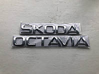 Шильдик на багажник, напис на багажник Октавія, OCTAVIA, Skoda Octavia