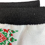 10 пар Жіночі шкарпетки Women's socks (розмір 37-41) чорно-білі з малюнком оптом, фото 2