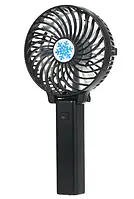 Ручной портативный складной мини-вентилятор Handy Mini Fan CY-820A/4376 Black 18650 4W