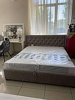 Ліжко з м'яким узголів'ям з ПМ 160х200