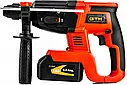 Перфоратор акумуляторний(безщітковий) GTM RHC 18/22BL, фото 2