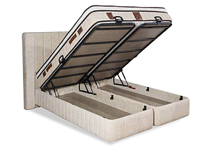 Ліжко 160х200 двоспальне з металевим боксом 160х200 Блейс, фото 3