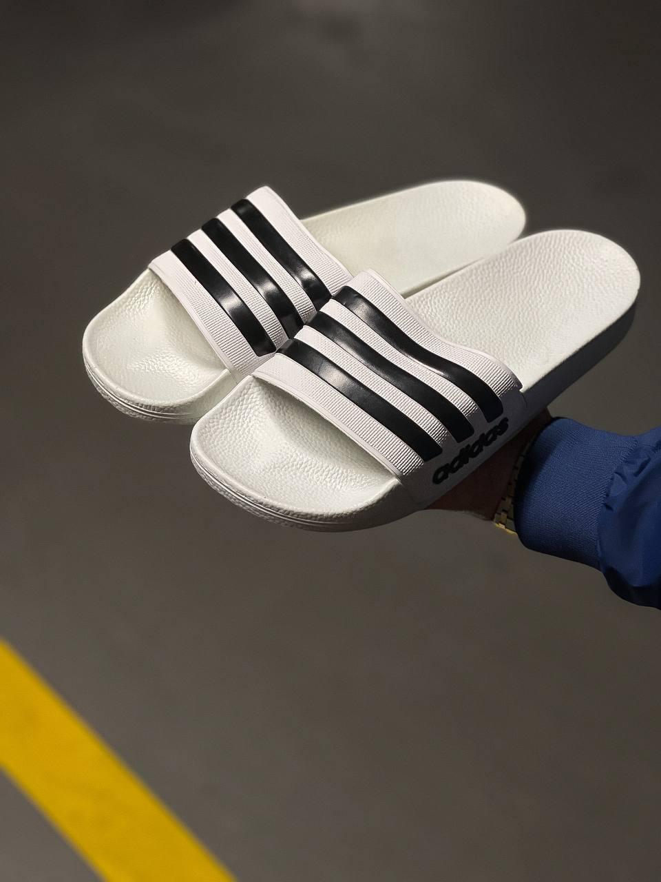 Шльопанці чоловічі Nike білий найк капці шльопанці сланці літо гумові повсякденні, фото 1