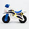 Мотоцикл Байк Поліція Doloni Toys 0138/510, каталка, дитячий мотобайк, біговел, велобіг, толокар для дітей, фото 3