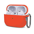 Чохол для AirPods Pro 2 силікон з карабіном, фото 9