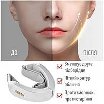 Масажер мікрострумовий для підборіддя Swan DS-FM0005з пультом для другого підборіддя білий, фото 5