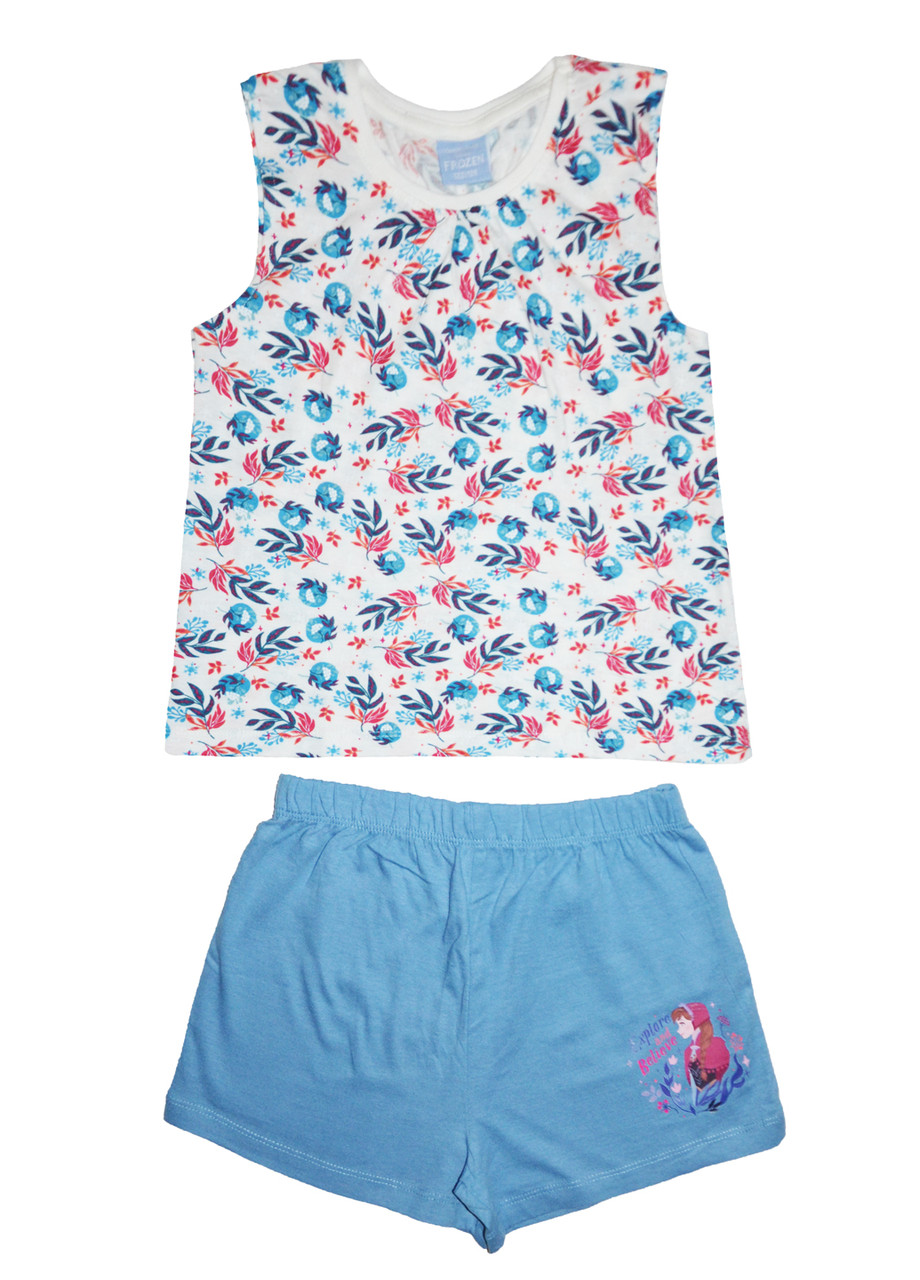 Піжама (майка, шорти) для дівчинки 122-128 см "Анна. Frozen"