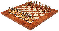 Шахматная деревянная доска с традиционными фигурами от итальянского бренда Italfama