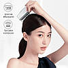 Масажер для голови апарат для догляду за волоссям з EMS, RF та LED Swan KKS189 для зміцнення волосся білий, фото 4