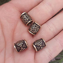 Намистина Зірка Руси тип 2 для браслетів з паракорда, фото 4