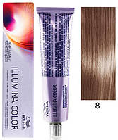 Фарба для волосся Wella Illumina Color 8/світлий блонд