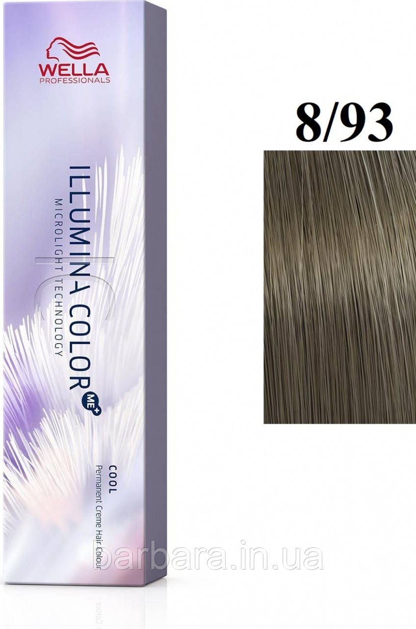 Фарба для волосся Wella Illumina Color 8/93 Місячний туман