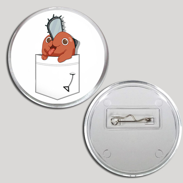 Значок акриловий "Людина-бензопила / Chainsaw Man" №2, фото 1