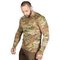 Лонгслив тактический THORAX PRO multicam (S - L, XXXL) CoolPass летний Влагоотводящая кофта военная