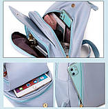 Рюкзак дівчина Нейлонова тканина Модний новий фасон Міський рюкзак стильний тільки опт, фото 8