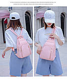 Рюкзак дівчина Нейлонова тканина Модний новий фасон Міський рюкзак стильний тільки опт, фото 3