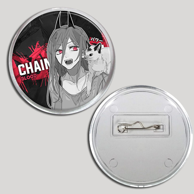 Значок акриловий "Людина-бензопила / Chainsaw Man" №19, фото 1
