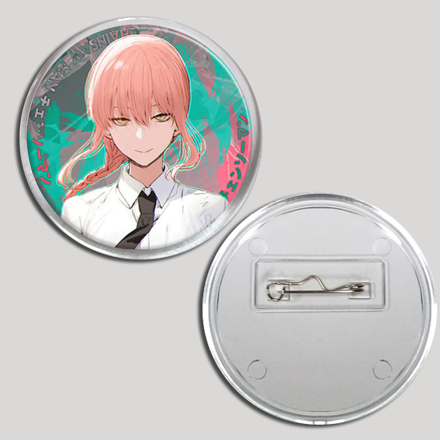 Значок акриловий "Людина-бензопила / Chainsaw Man" №20, фото 1