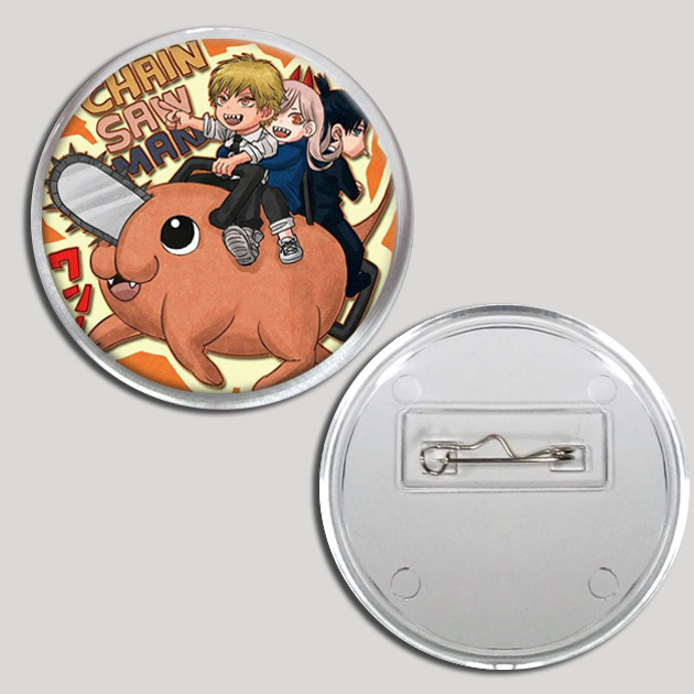 Значок акриловий "Людина-бензопила / Chainsaw Man" №35, фото 1