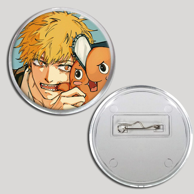 Значок акриловий "Людина-бензопила / Chainsaw Man" №37, фото 1