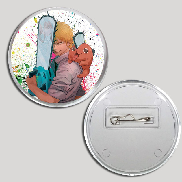 Значок акриловий "Людина-бензопила / Chainsaw Man" №40, фото 1