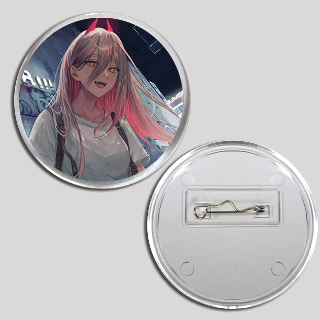 Значок акриловий "Людина-бензопила / Chainsaw Man" №42, фото 1