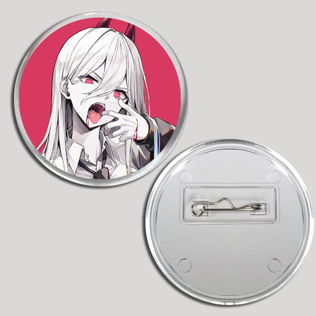 Значок акриловий "Людина-бензопила / Chainsaw Man" №44, фото 1