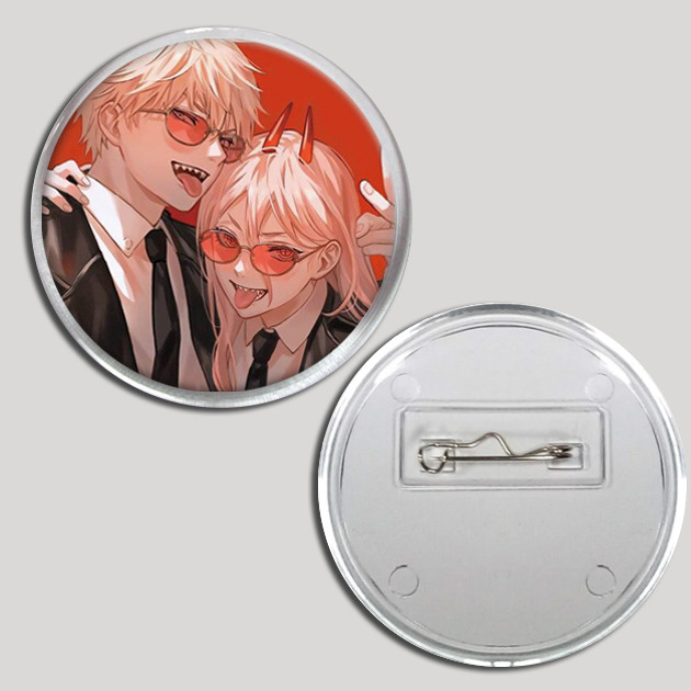 Значок акриловий "Людина-бензопила / Chainsaw Man" №47, фото 1