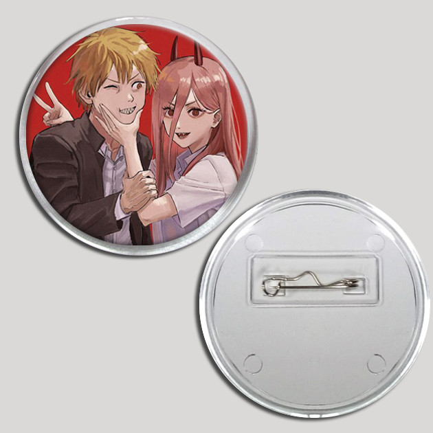 Значок акриловий "Людина-бензопила / Chainsaw Man" №48, фото 1