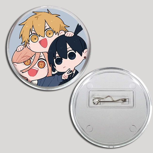 Значок акриловий "Людина-бензопила / Chainsaw Man" №50, фото 1