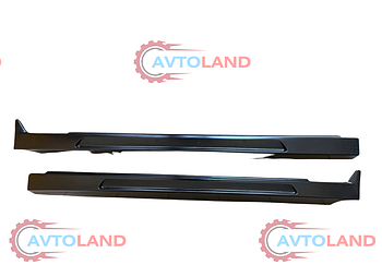 Накладки на пороги Daewoo Lanos Sport (під фарбування)