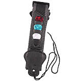 Ремінь для електрогітари акустичної класичної гітари чорний з медіаторами, фото 3