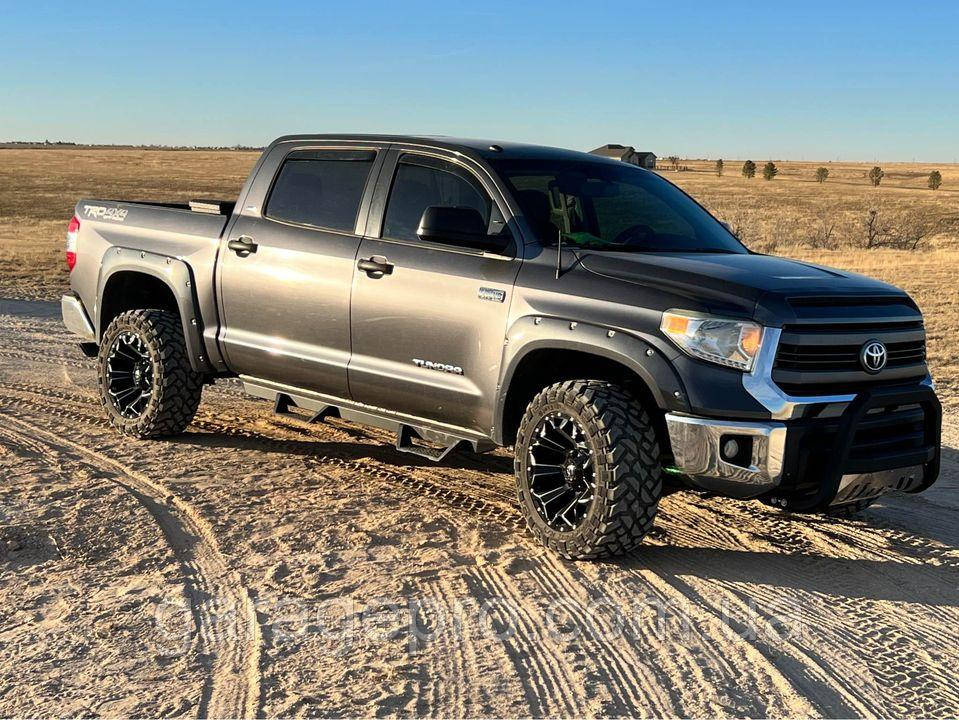 Пластикові фендери для Toyota Tundra 2014-2015 (Розширювачі арок / ABS-пластик)