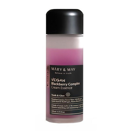 Mary&May Vegan Blackberry Complex Cream Essence Кремова есенція з екстрактом ожини, 140 мл