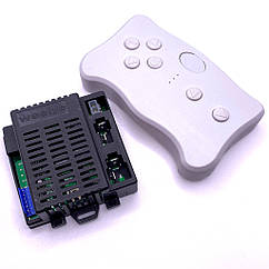 Комплект блок керування Wellye RX7 socket A з пультом керування TX1, для дитячого електромобіля Bambi