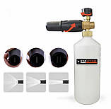 Пінник для мийки високого тиску Profter KW (1л+пінна таблетка) пінна насадка, фото 8