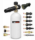 Професійна пінна насадка Profter S03 на мийку високого тиску Karcher/Vortex/Lavor, фото 8