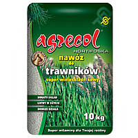 Удобрение Agrecol для газона Hortifoska (NPK 15.5.10) 10 кг