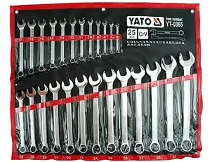 Набір ключів гайкових YATO YT-0365